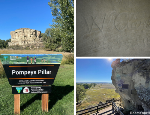 Pompeys Pillar National Monument’s historical graffiti