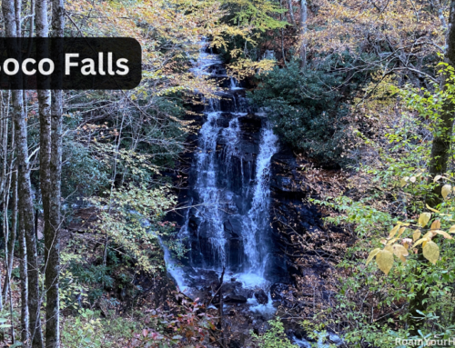 Check out Soco Falls in western North Carolina