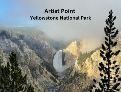 Artist Point in Yellowstone National Park