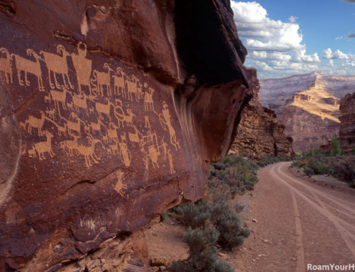 The Great Hunt Panel of Ancient Rock Art