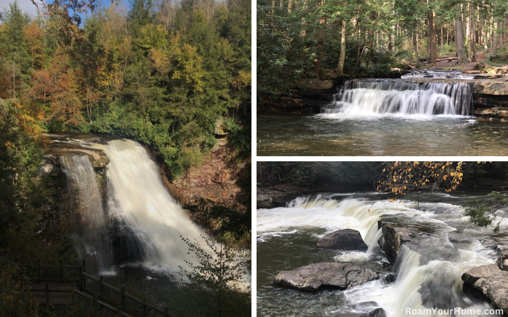 Swallow Falls, Tolliver Falls, Muddy Creek Falls