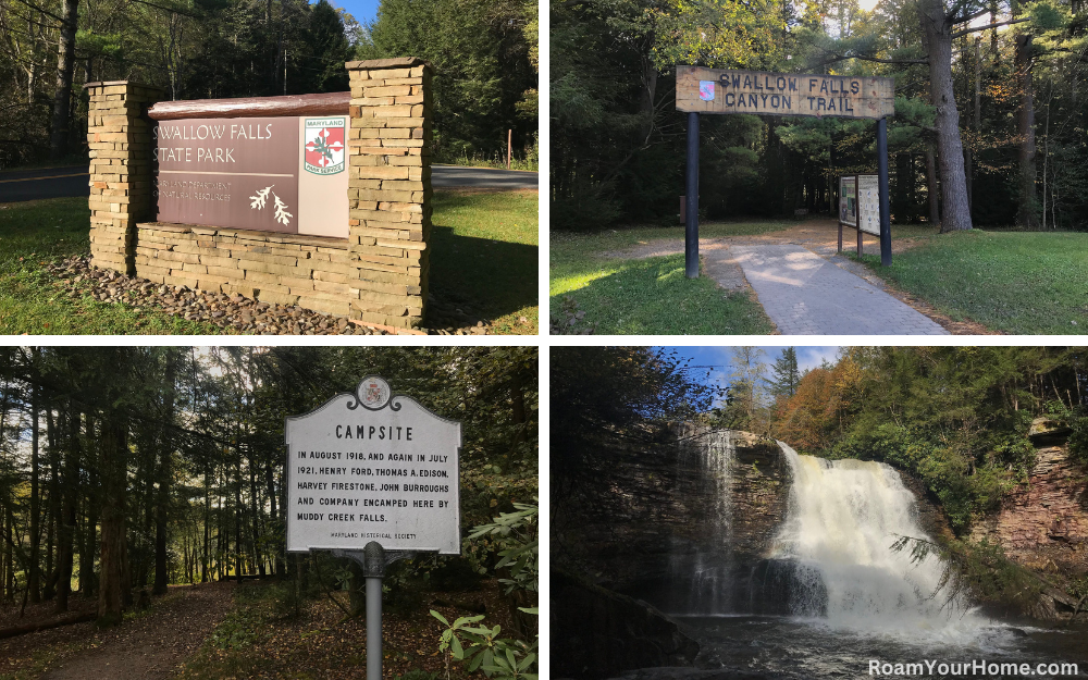 Swallow Falls State Park in Western Maryland