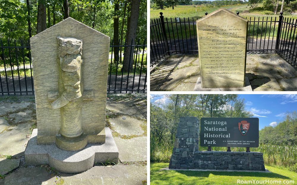 Boot Monument at Saratoga National Historical Site