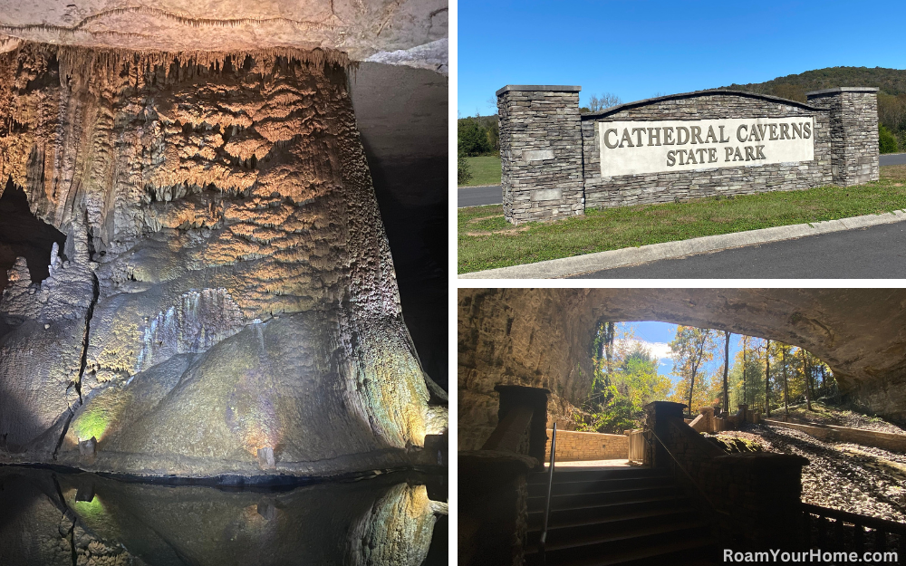 Cathedral Caverns in Alabama