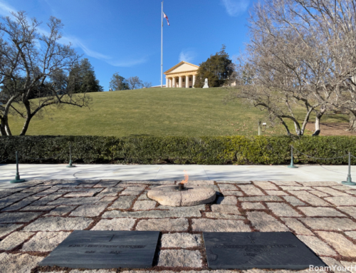 Visit JFK’s grave at Arlington National Cemetery