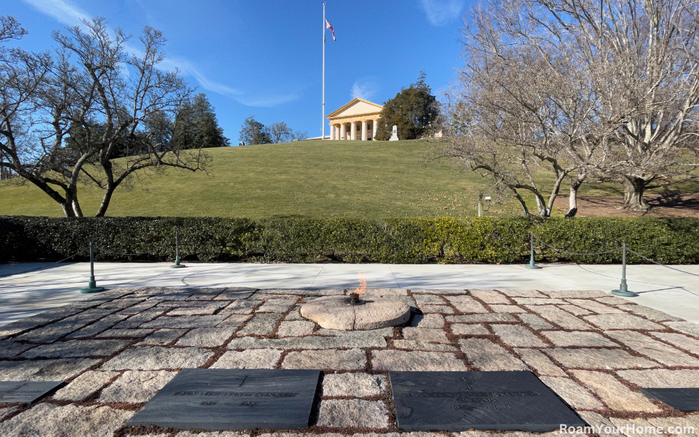 JFK's Grave at Arlington National Cemetery