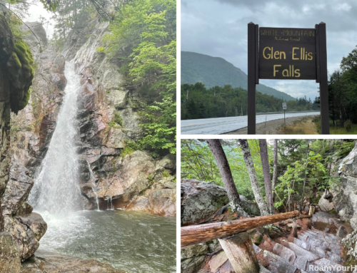 Hiking to Glen Ellis Falls in the White Mountain National Forest