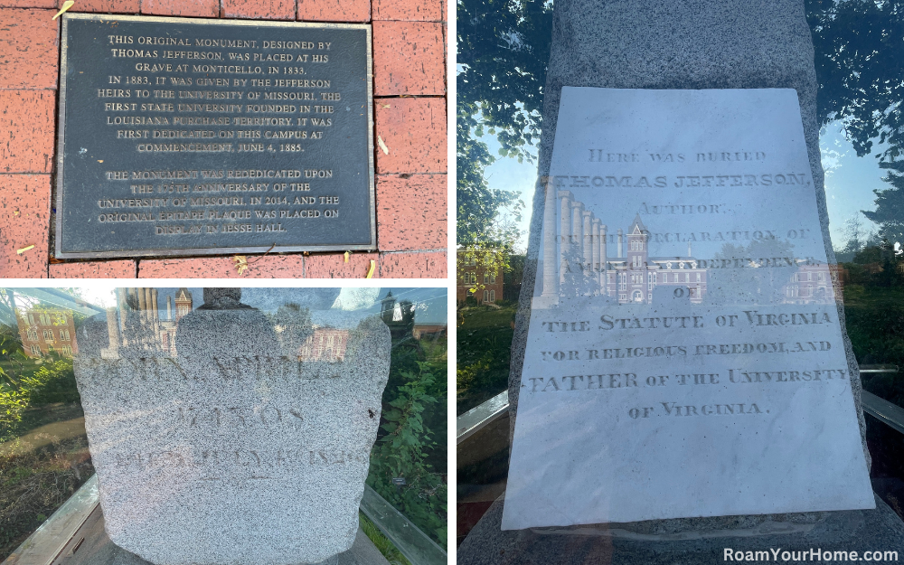 Thomas Jefferson's Original Grave