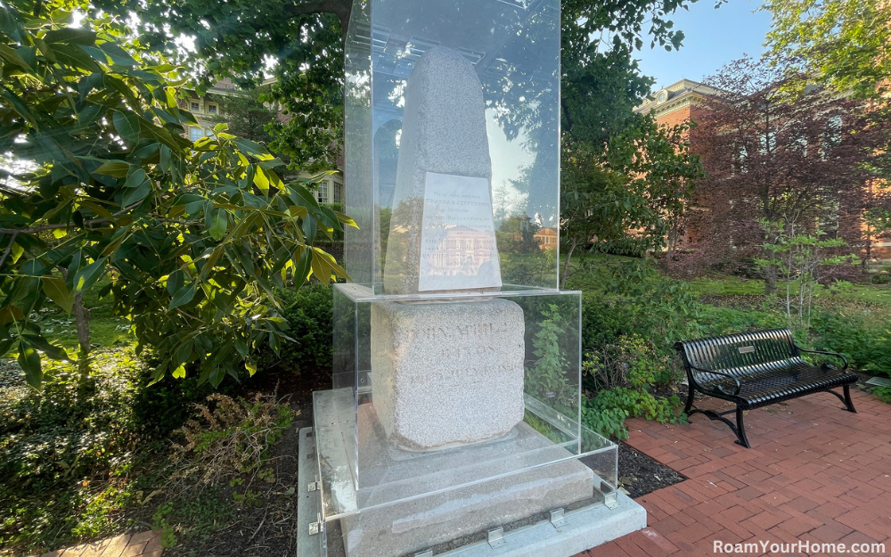 Thomas Jefferson Original Gravestone