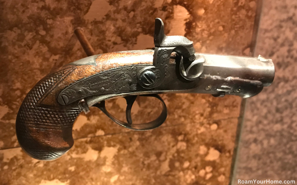 Booth's Gun that killed Abraham Lincoln.