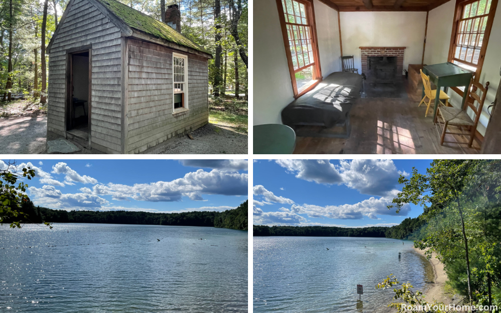 Thoreau's Cabin at Walden Pond