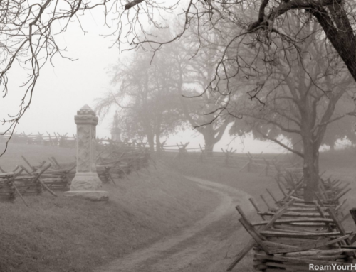 Ghosts of Antietam’s Irish Brigade marching to their death along the bloody lane