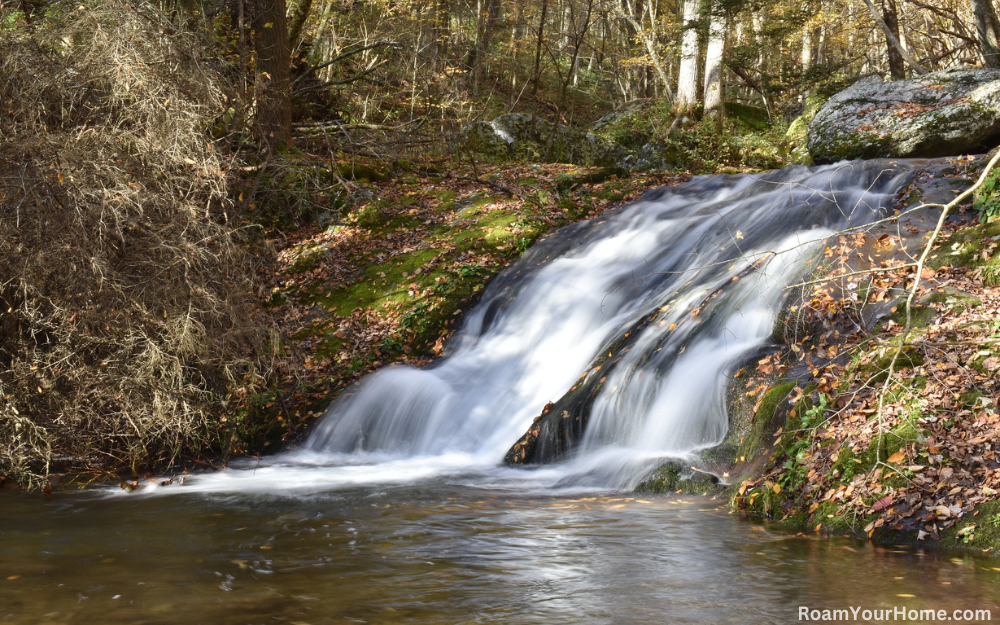 Big Rock Falls in Shenandoah National Park