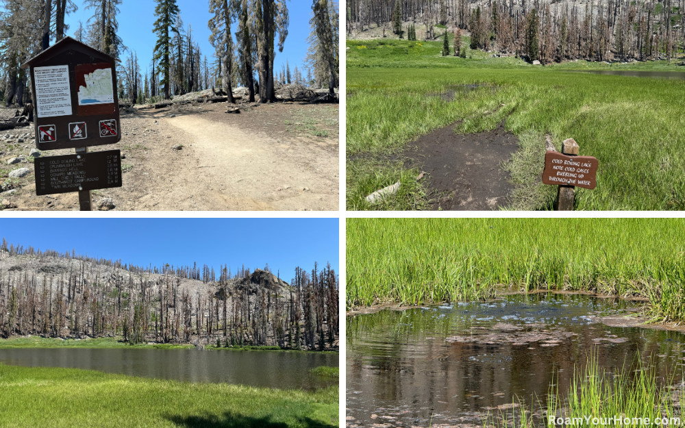 Cold Boiling Lake in Lassen Volcanic National Park