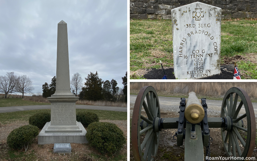 Perryville Battlefield near Lexington, Kentucky