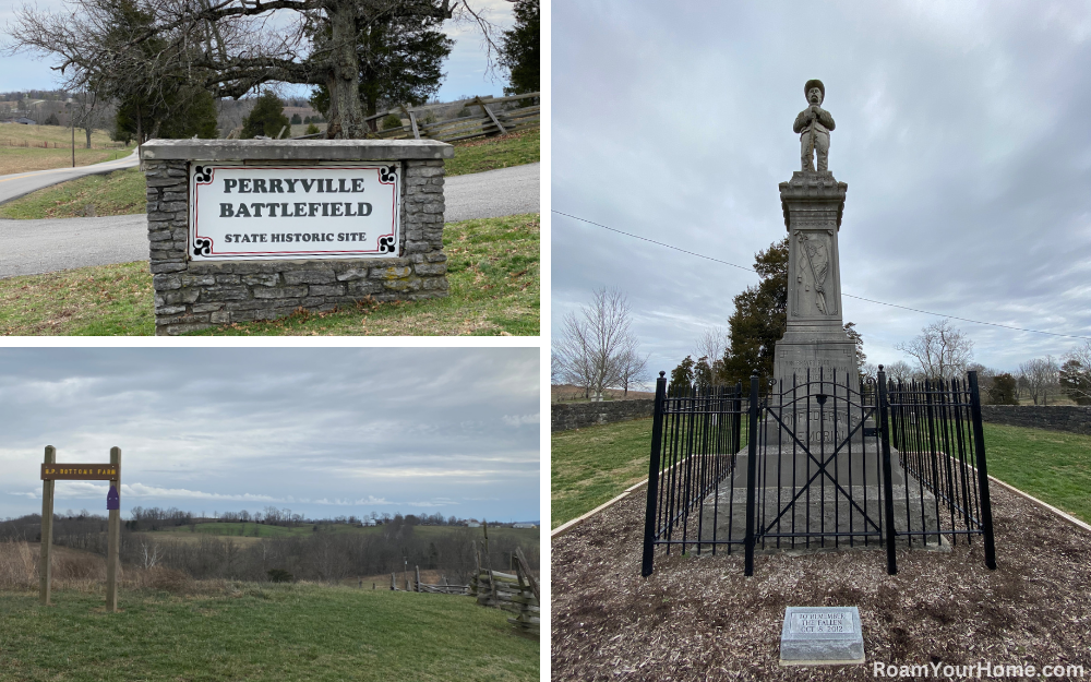 Perryville Battlefield near Lexington, Kentucky