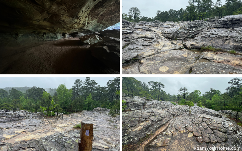 Rock House Cave in Petit Jean State Park near Little Rock.